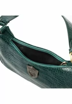 Bioworld Merchandising / Independent Sales Harry Potter Slytherin Metal Badge Shoulder Bag -Costumes Sales harry potter slytherin metal badge shoulder bag alt 5