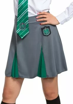 Disguise Harry Potter Kids Slytherin Skirt -Costumes Sales harry potter slytherin skirt for kids alt 2
