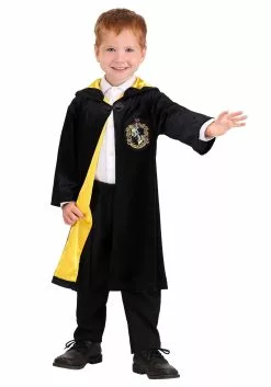 Jerry Leigh Kids Harry Potter Deluxe Hufflepuff Robe Costume -Costumes Sales harry potter toddler deluxe hufflepuff robe costume