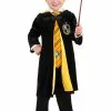 Jerry Leigh Kids Harry Potter Deluxe Hufflepuff Robe Costume -Costumes Sales harry potter toddler deluxe hufflepuff robe1