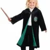 Jerry Leigh Kids Harry Potter Deluxe Slytherin Robe Costume -Costumes Sales harry potter toddler deluxe slytherin robe