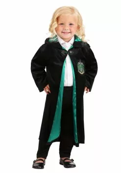 Jerry Leigh Kids Harry Potter Deluxe Slytherin Robe Costume -Costumes Sales harry potter toddler deluxe slytherin robe costume