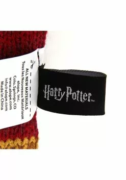 Elope Harry Potter Vintage Hogwarts Gryffindor Scarf -Costumes Sales harry potter vintage hogwarts gryffindor scarf alt 4