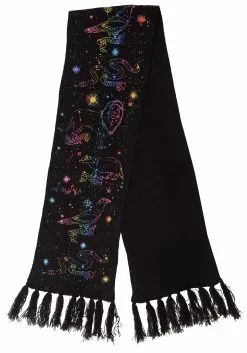 Elope Knit Scarf Hogwarts House Emblem Constellations 11 Elope Knit Scarf Hogwarts House Emblem Constellations -Costumes Sales hogwarts house emblem constellations knit scarf alt 4