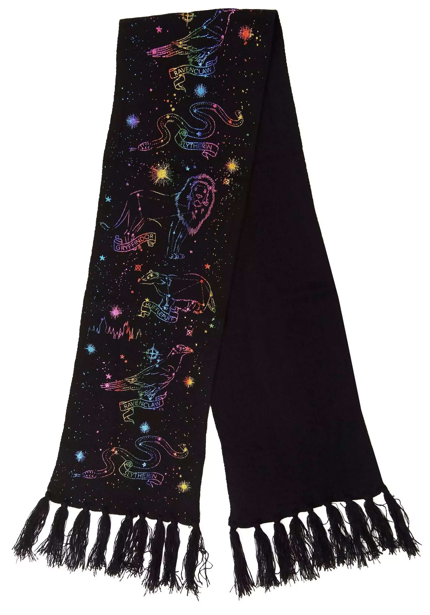 Elope Knit Scarf Hogwarts House Emblem Constellations 7 Elope Knit Scarf Hogwarts House Emblem Constellations - Image 5