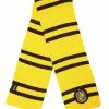 Elope Harry Potter Deluxe Hufflepuff Knit Scarf 1 Elope Harry Potter Deluxe Hufflepuff Knit Scarf -Costumes Sales hufflepuff harry potter deluxe knit scarf