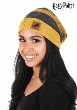Elope Hufflepuff Heathered Knit Warm Beanie