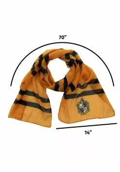 Elope Hogwarts Hufflepuff Lightweight Scarf -Costumes Sales hufflepuff lightweight scarf alt 2