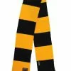 Elope Hufflepuff House Patch Striped Scarf -Costumes Sales hufflepuff patch striped scarf