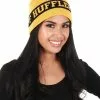 Elope Hufflepuff Reversible Warm Knit Beanie 2 Elope Hufflepuff Reversible Warm Knit Beanie -Costumes Sales hufflepuff reversible knit beanie