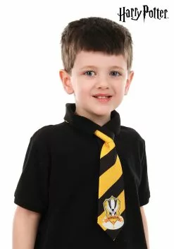 Elope Hufflepuff Crest Toddler Breakaway Tie