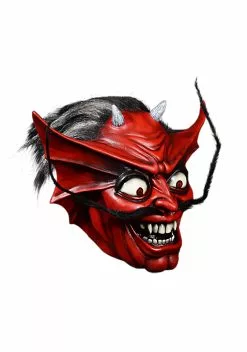 TRICK OR TREAT STUDIOS Iron Maiden Number Of The Beast Devil Mask -Costumes Sales iron maiden the beast mask alt 2