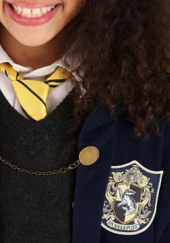 Elope Child Vintage Hogwarts Hufflepuff Robe -Costumes Sales kids vintage hogwarts hufflepuff robe alt 5