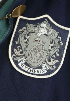 Elope Harry Potter Vintage Slytherin Robe For Children -Costumes Sales kids vintage hogwarts slytherin robe alt 2