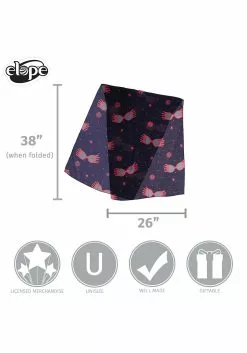 Elope Luna Lovegood Spectrespecs Purple Lightweight Scarf 10 Elope Luna Lovegood Spectrespecs Purple Lightweight Scarf -Costumes Sales luna lovegood spectrespecs lightweight scarf alt 3
