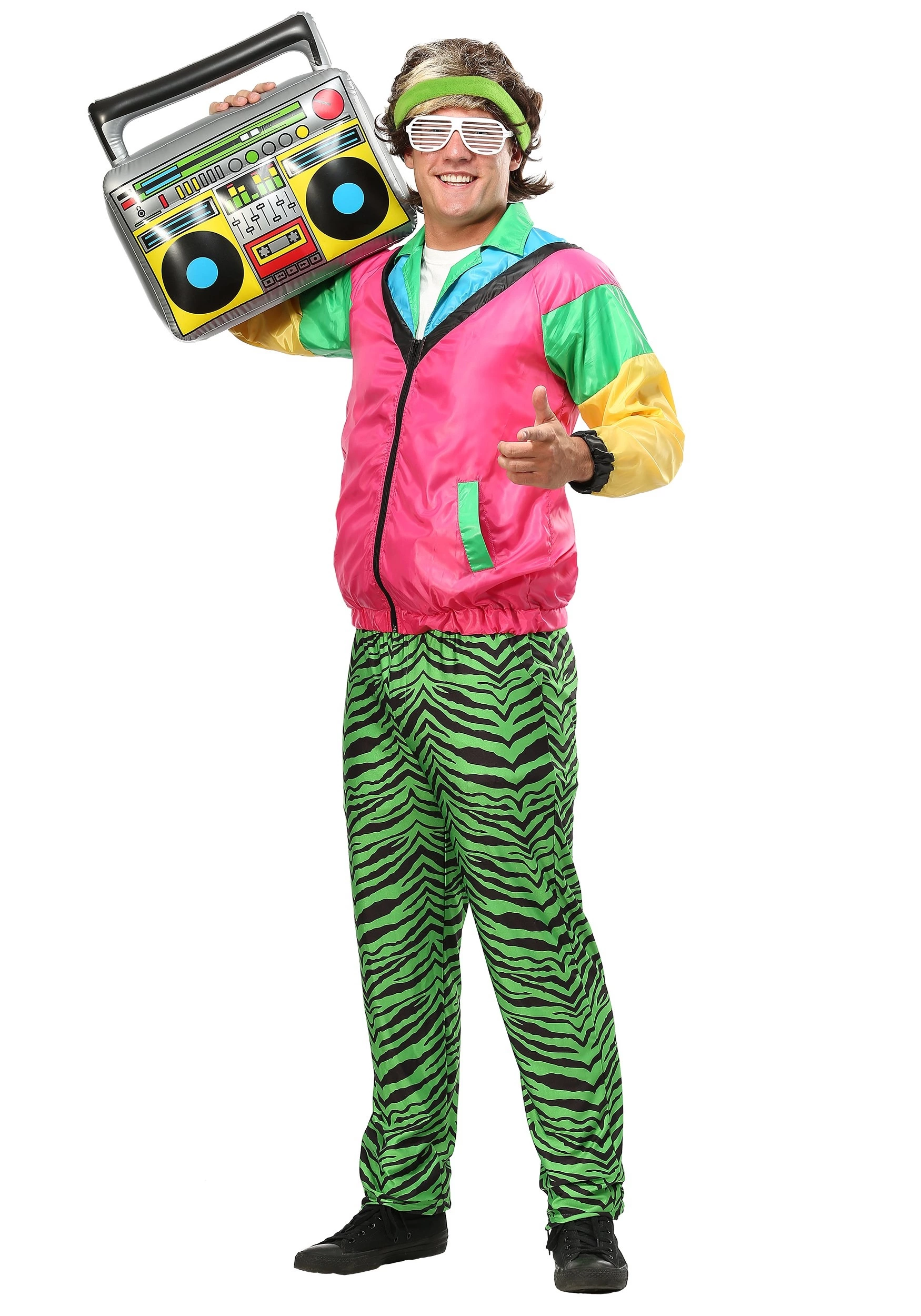 Fun Costumes Men's 80s Jock Plus Size Costume 3 Fun Costumes Men's 80s Jock Plus Size Costume