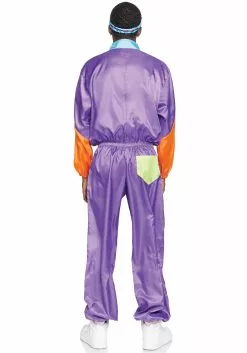 LEG AVENUE Awesome 80s Men's Track Suit Costume -Costumes Sales mens awesome 80s ski suit costume alt 3