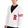 Fun Costumes Deluxe Grease Rydell High Men's Letterman Sweater -Costumes Sales mens deluxe grease rydell high letterman sweater