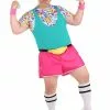Fun Costumes Plus Size Work It Out 80s Costume For Men -Costumes Sales mens plus size work it out 80s costume main