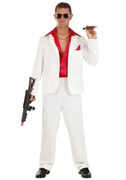 Fun Costumes Suave 80s Gangster Costume For Men