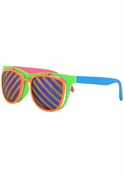 Elope Flip Up Neon Glasses -Costumes Sales neon flip ups glasses alt 2