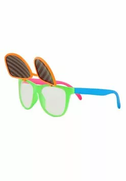 Elope Flip Up Neon Glasses -Costumes Sales neon flip ups glasses alt 4