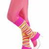 Smiffys Neon Striped Leg Warmers -Costumes Sales neon striped leg warmers