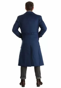 Haizhilan Garment CO., LTD Men's Newt Scamander Blue Jacket -Costumes Sales newt scamander jacket alt 8