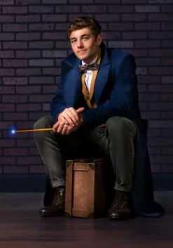 Haizhilan Garment CO., LTD Newt Scamander Vest And Tie For Men -Costumes Sales newt scamander vest and tie alt 2