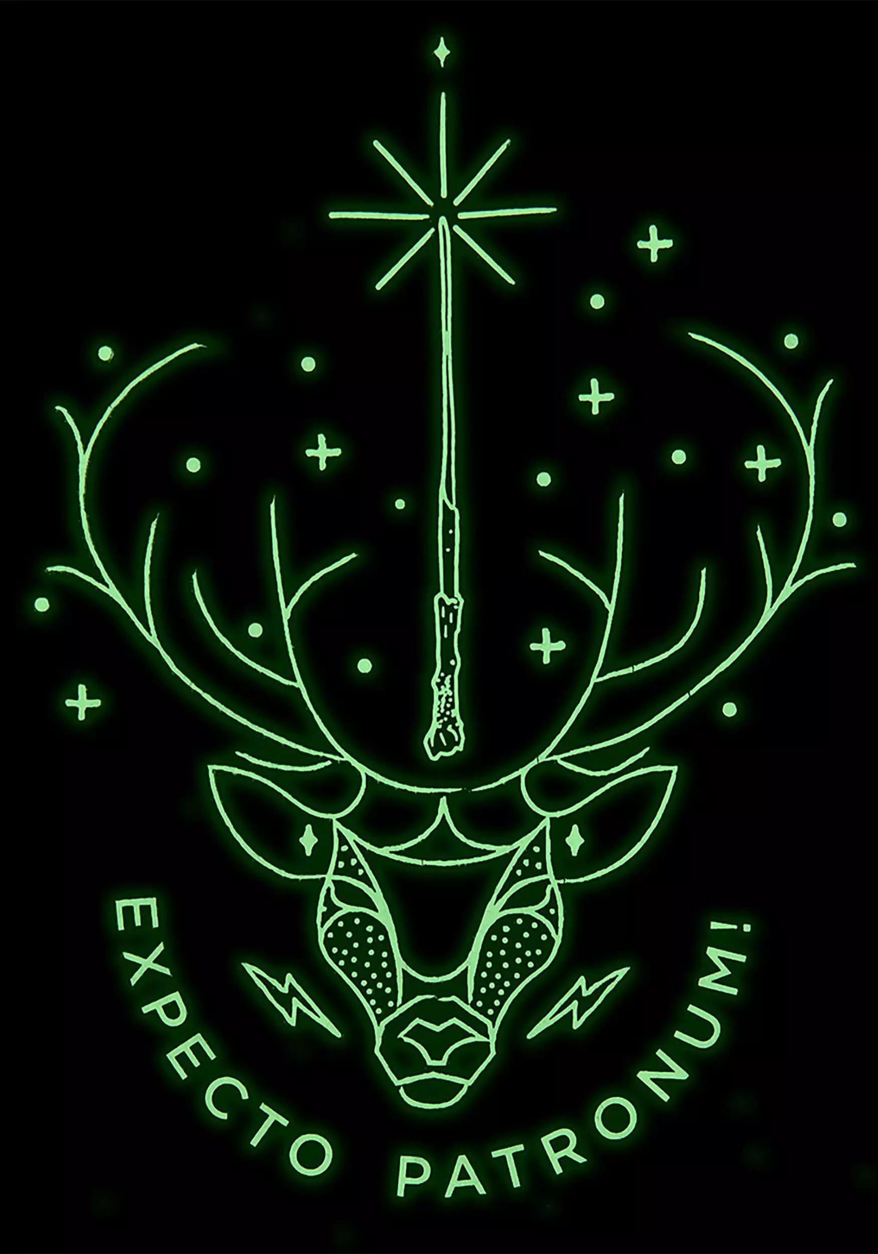 Elope Harry Potter Patronus Glow Knit Scarf 5 Elope Harry Potter Patronus Glow Knit Scarf - Image 3