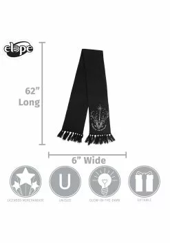 Elope Harry Potter Patronus Glow Knit Scarf 9 Elope Harry Potter Patronus Glow Knit Scarf -Costumes Sales patronus glow knit scarf alt 3