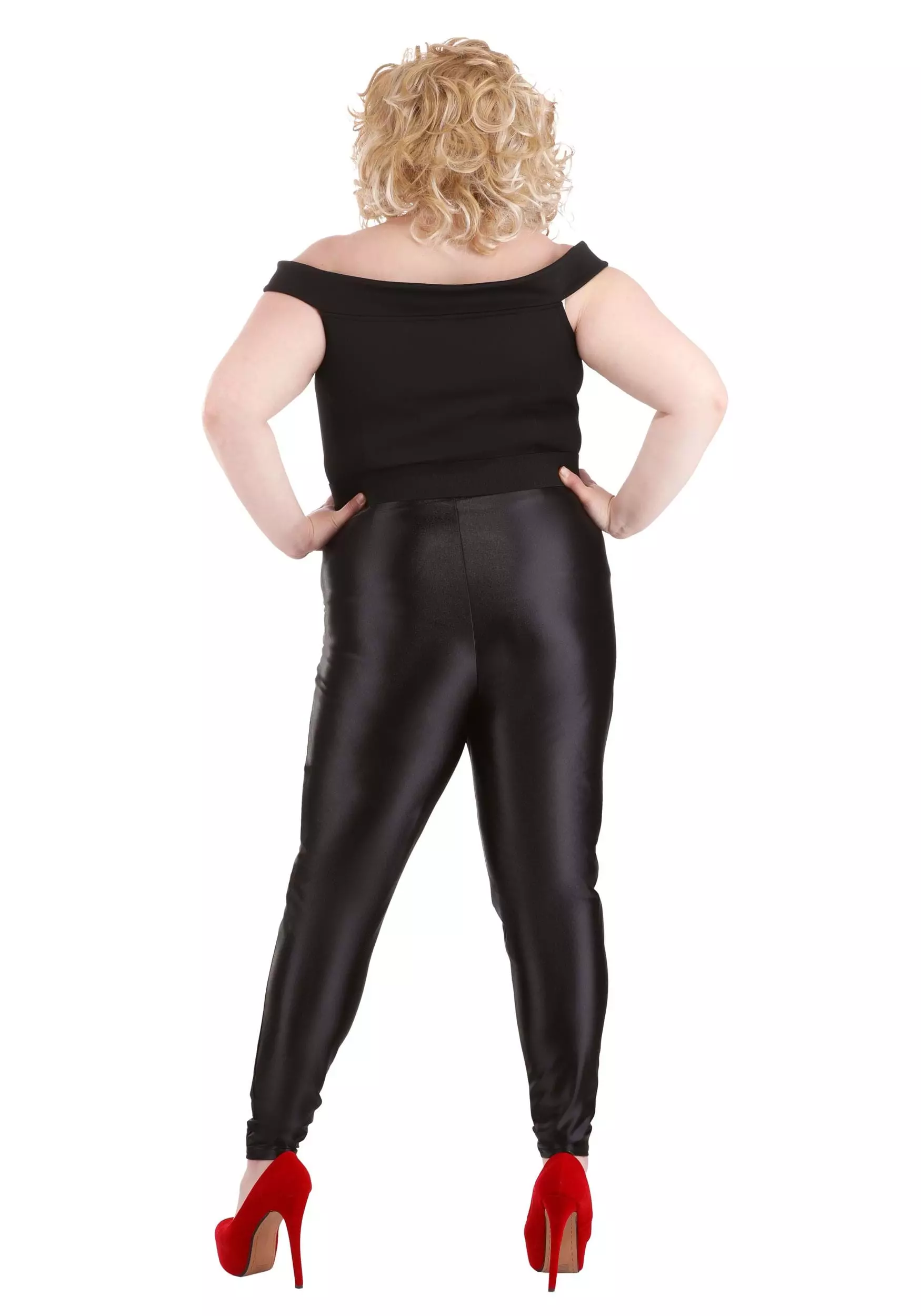 Fun Costumes Plus Size Women's Deluxe Grease Bad Sandy Costume 4 Fun Costumes Plus Size Women's Deluxe Grease Bad Sandy Costume - Image 2