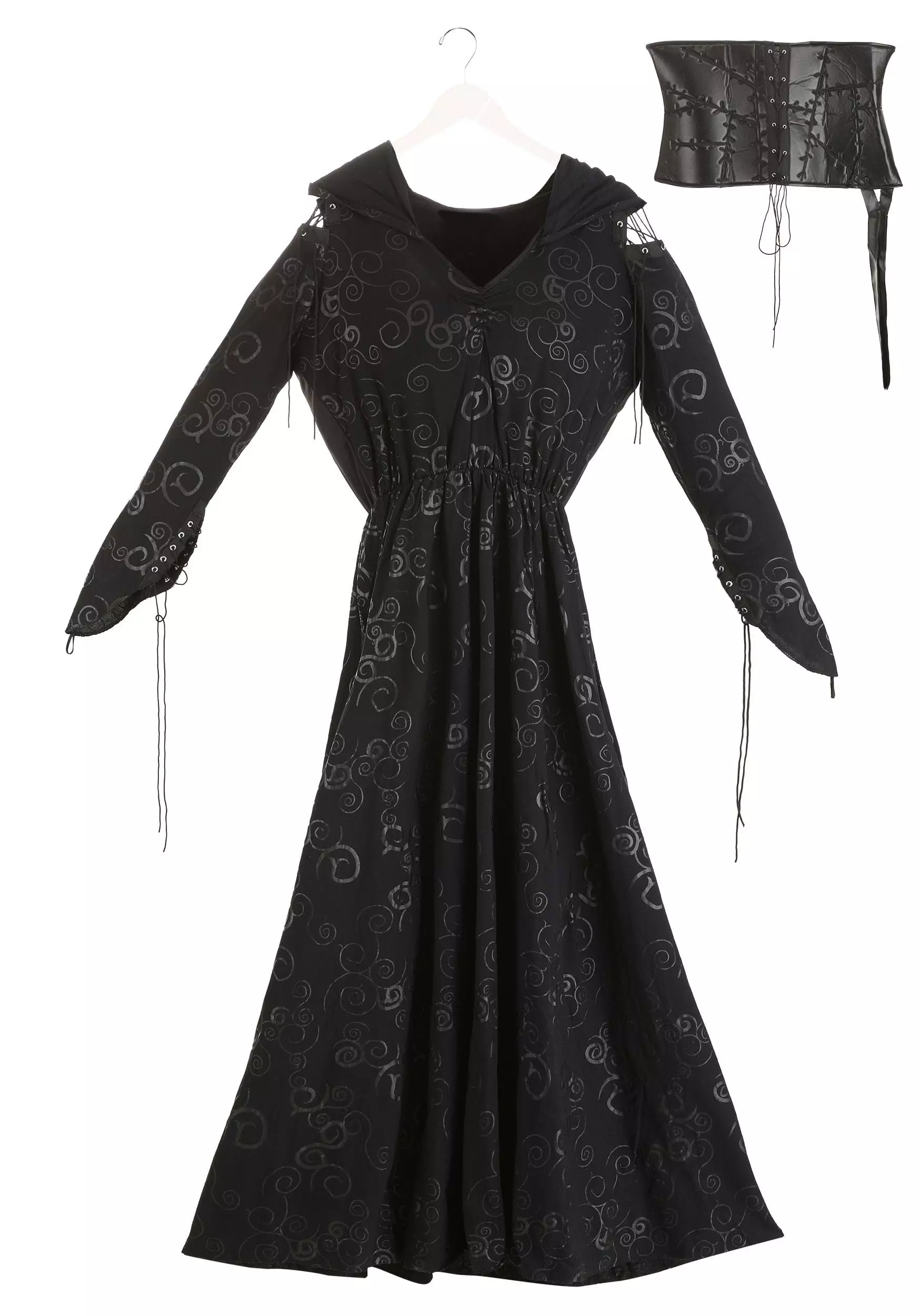 Jerry Leigh Deluxe Harry Potter Bellatrix Plus Size Womens Costume 11 Jerry Leigh Deluxe Harry Potter Bellatrix Plus Size Womens Costume - Image 9