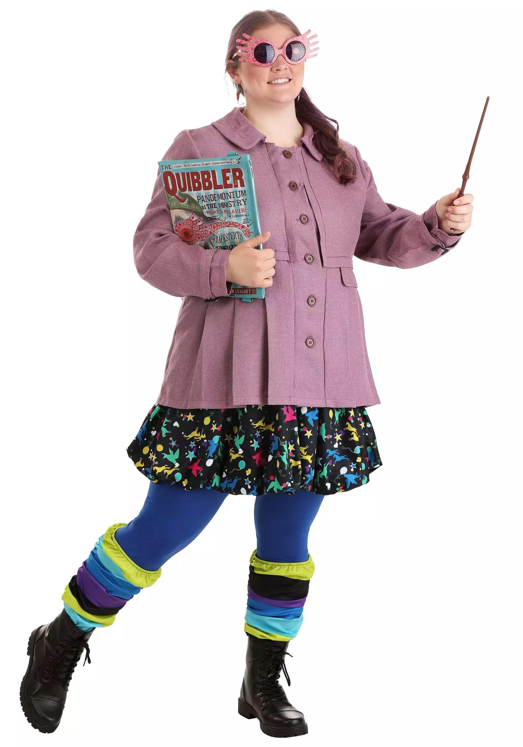 Jerry Leigh Deluxe Harry Potter Luna Lovegood Plus Size Costume 3 Jerry Leigh Deluxe Harry Potter Luna Lovegood Plus Size Costume