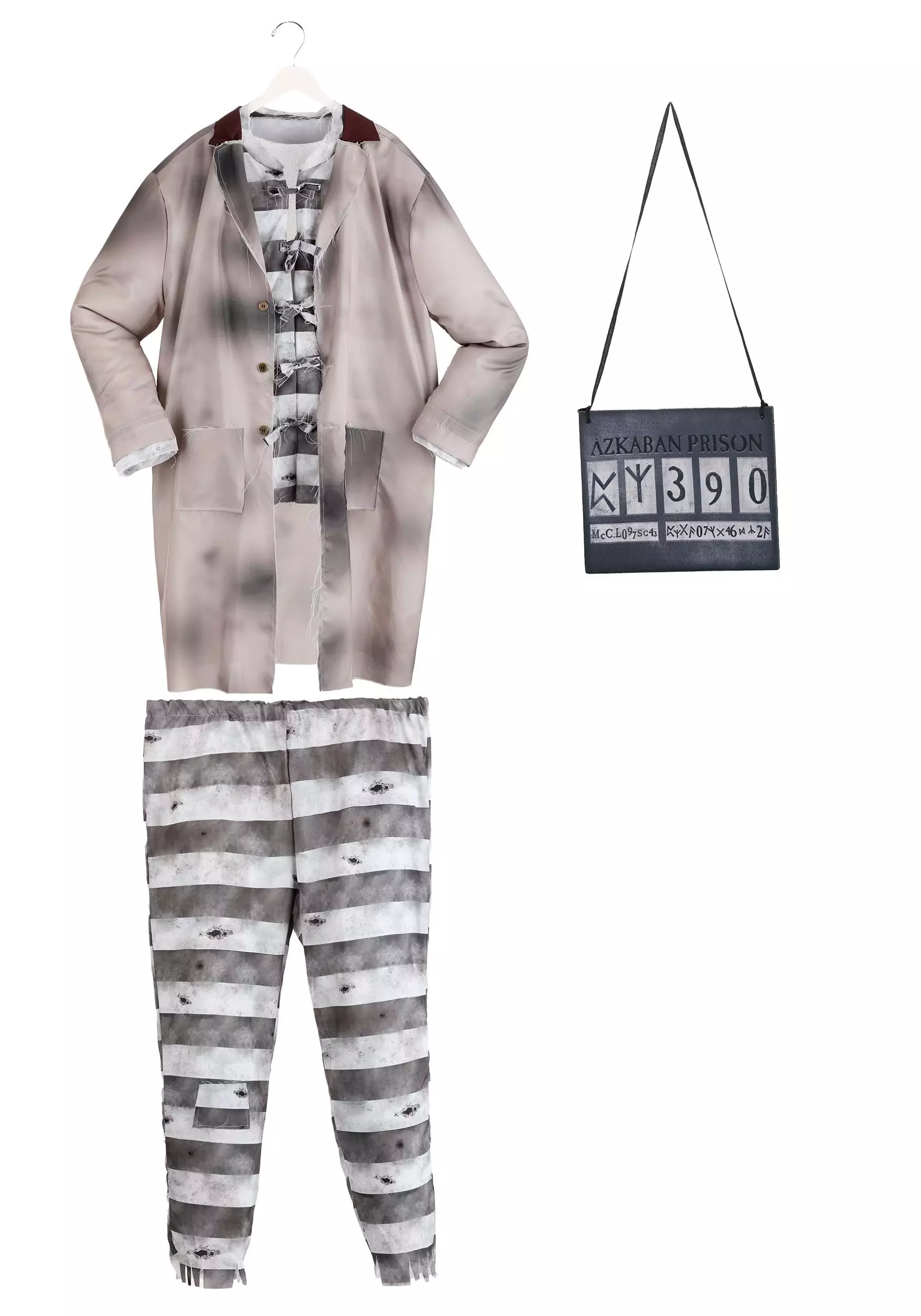 Jerry Leigh Deluxe Harry Potter Sirius Plus Size Costume For Men 7 Jerry Leigh Deluxe Harry Potter Sirius Plus Size Costume For Men - Image 5