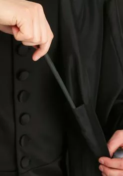 Jerry Leigh Deluxe Harry Potter Snape Plus Size Costume -Costumes Sales plus size deluxe harry potter snape costume alt 2