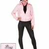 Fun Costumes Plus Size Deluxe Pink Ladies Jacket Costume -Costumes Sales plus size deluxe pink ladies jacket