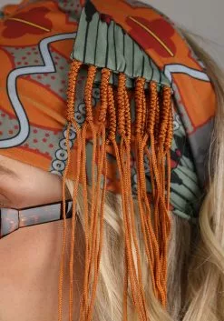 Elope Professor Trelawney Headscarf Kit -Costumes Sales professor trelawney headscarf kit alt 3