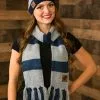 Elope Heathered Knit Beanie Ravenclaw -Costumes Sales ravenclaw heathered knit beanie main upd