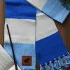 Elope Ravenclaw House Patch Striped Harry Potter Scarf 1 Elope Ravenclaw House Patch Striped Harry Potter Scarf -Costumes Sales ravenclaw patch striped scarf