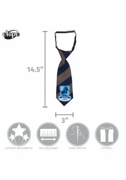 Elope Ravenclaw Crest Toddler Breakaway Tie 11 Elope Ravenclaw Crest Toddler Breakaway Tie -Costumes Sales ravenclaw toddler tie alt 4