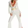 Rubies Costume Co. Inc Sexy Elvis Jumpsuit Costume For Women 1 Rubies Costume Co. Inc Sexy Elvis Jumpsuit Costume For Women -Costumes Sales sexy elvis jumpsuit costume