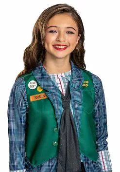 Disguise Stranger Things Classic Video Stop Robin S4 Costume For Tweens -Costumes Sales stranger things tween classic ideo robin s4 costum alt 2