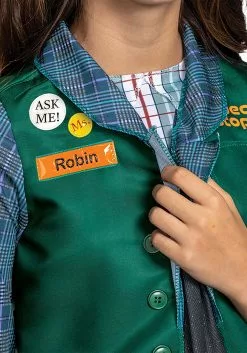 Disguise Stranger Things Classic Video Stop Robin S4 Costume For Tweens -Costumes Sales stranger things tween classic ideo robin s4 costum alt 3