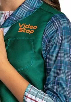 Disguise Stranger Things Classic Video Stop Robin S4 Costume For Tweens -Costumes Sales stranger things tween classic ideo robin s4 costum alt 4