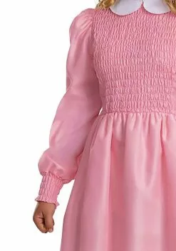 Disguise Stranger Things Classic Pink Dress Eleven Tween Costume 11 Disguise Stranger Things Classic Pink Dress Eleven Tween Costume -Costumes Sales stranger things tween classic pink dress eleven alt 3