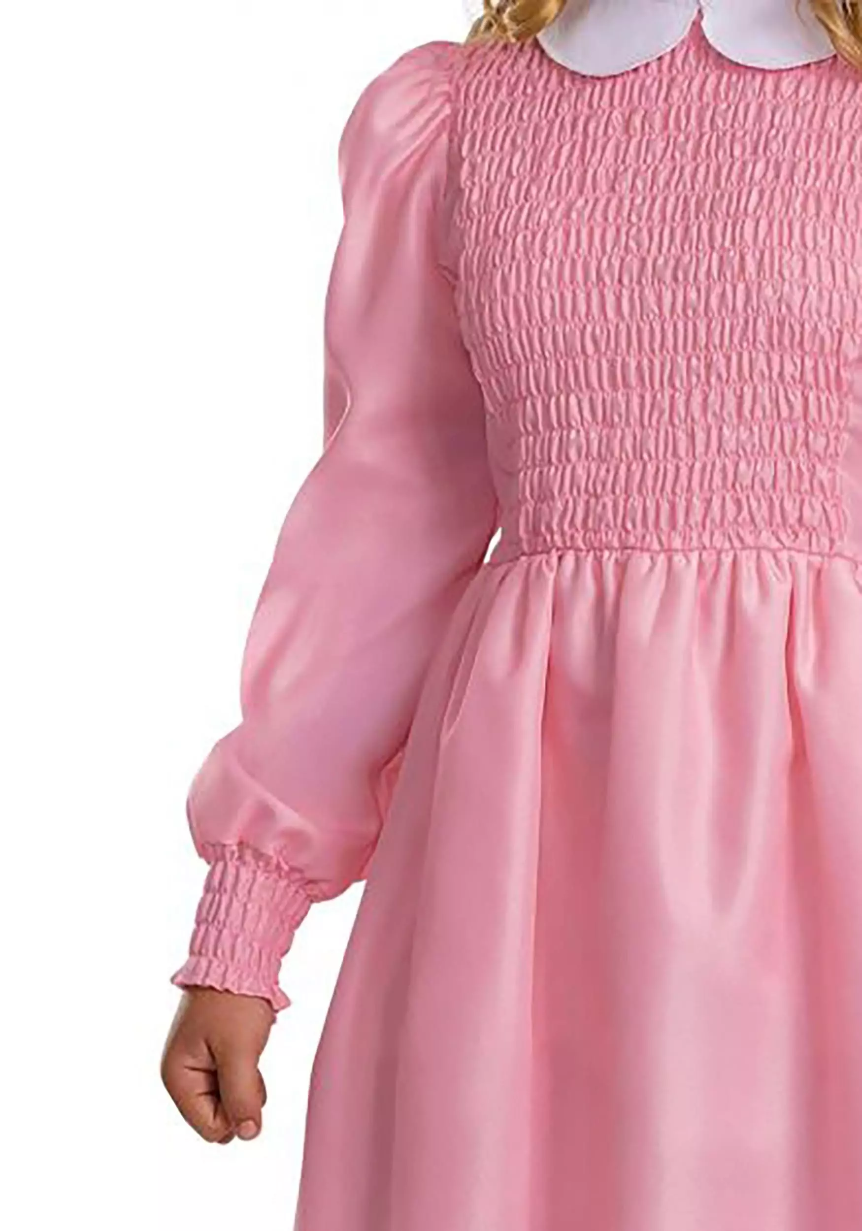Disguise Stranger Things Classic Pink Dress Eleven Tween Costume 6 Disguise Stranger Things Classic Pink Dress Eleven Tween Costume - Image 4