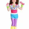 Fun Costumes Girl's Toddler Work It Out 80s Costume -Costumes Sales toddler girls work it out 80s costume
