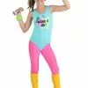 Fun Costumes Totally 80s Workout Costume For Girls