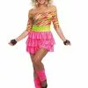 Dreamgirl Women's Adult 80s Party Costume 2 Dreamgirl Women's Adult 80s Party Costume -Costumes Sales womens 80s party adult costume